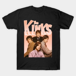 The Kinks // Aesthetic Vintage Style // T-Shirt T-Shirt